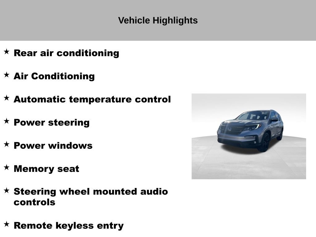 Used 2022 Honda Pilot Special Edition image 27