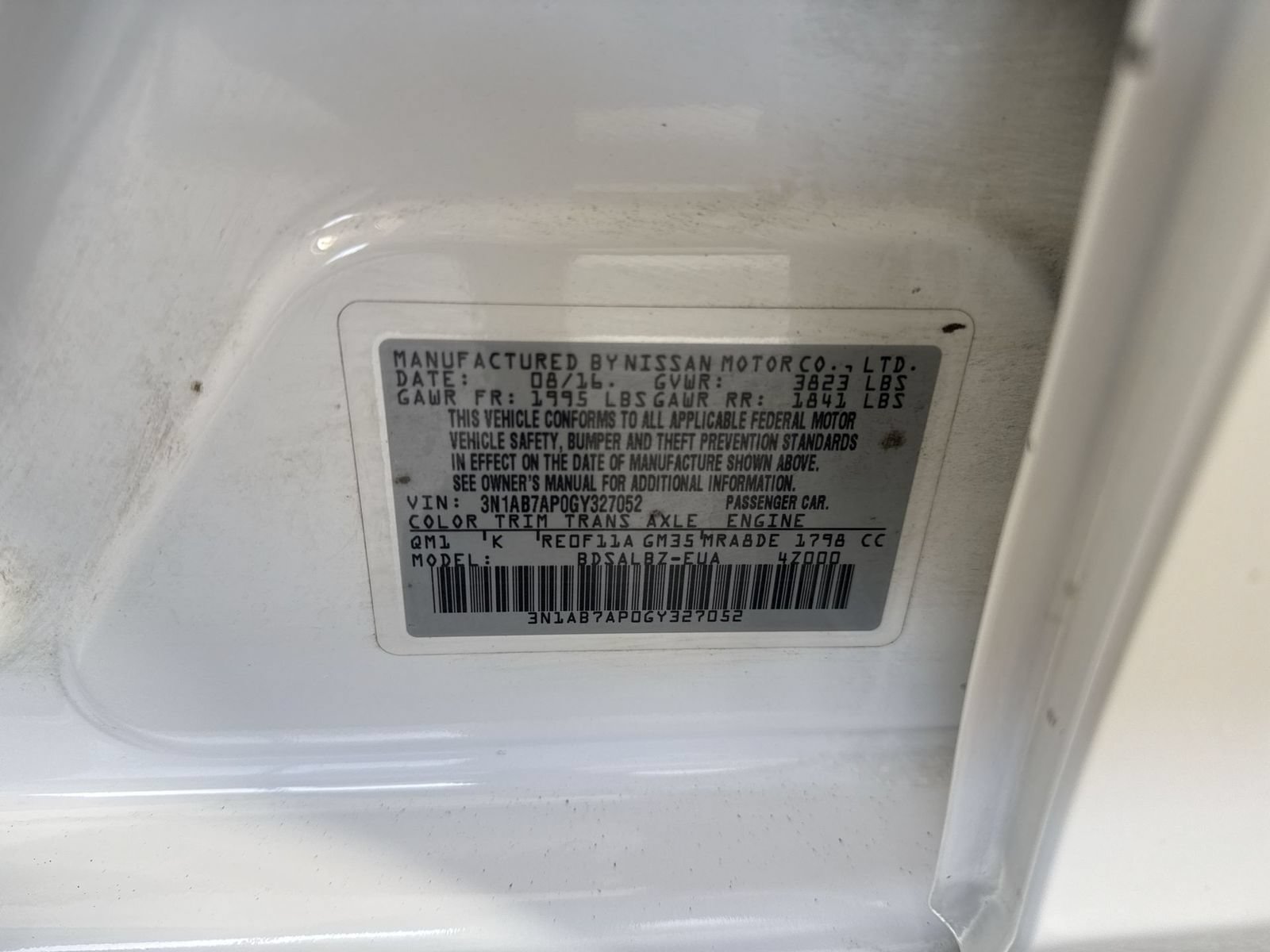 Used 2016 Nissan Sentra S FWD image 34