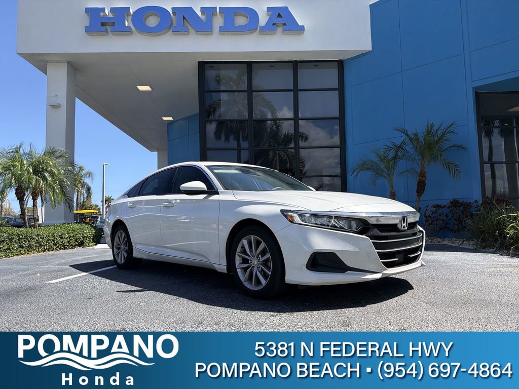 Certified 2021 Honda Accord LX