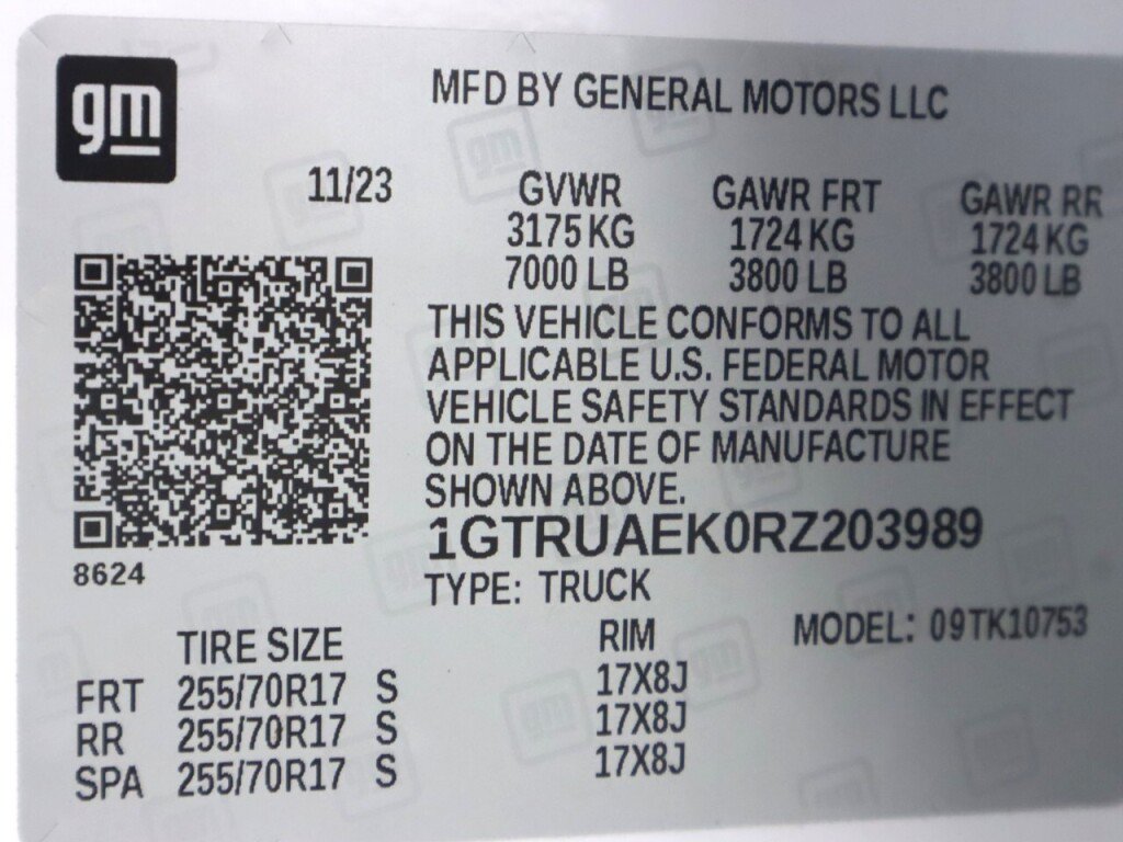 Used 2024 GMC Sierra 1500 Pro w/ Pro Value Package AWD/4WD image 43