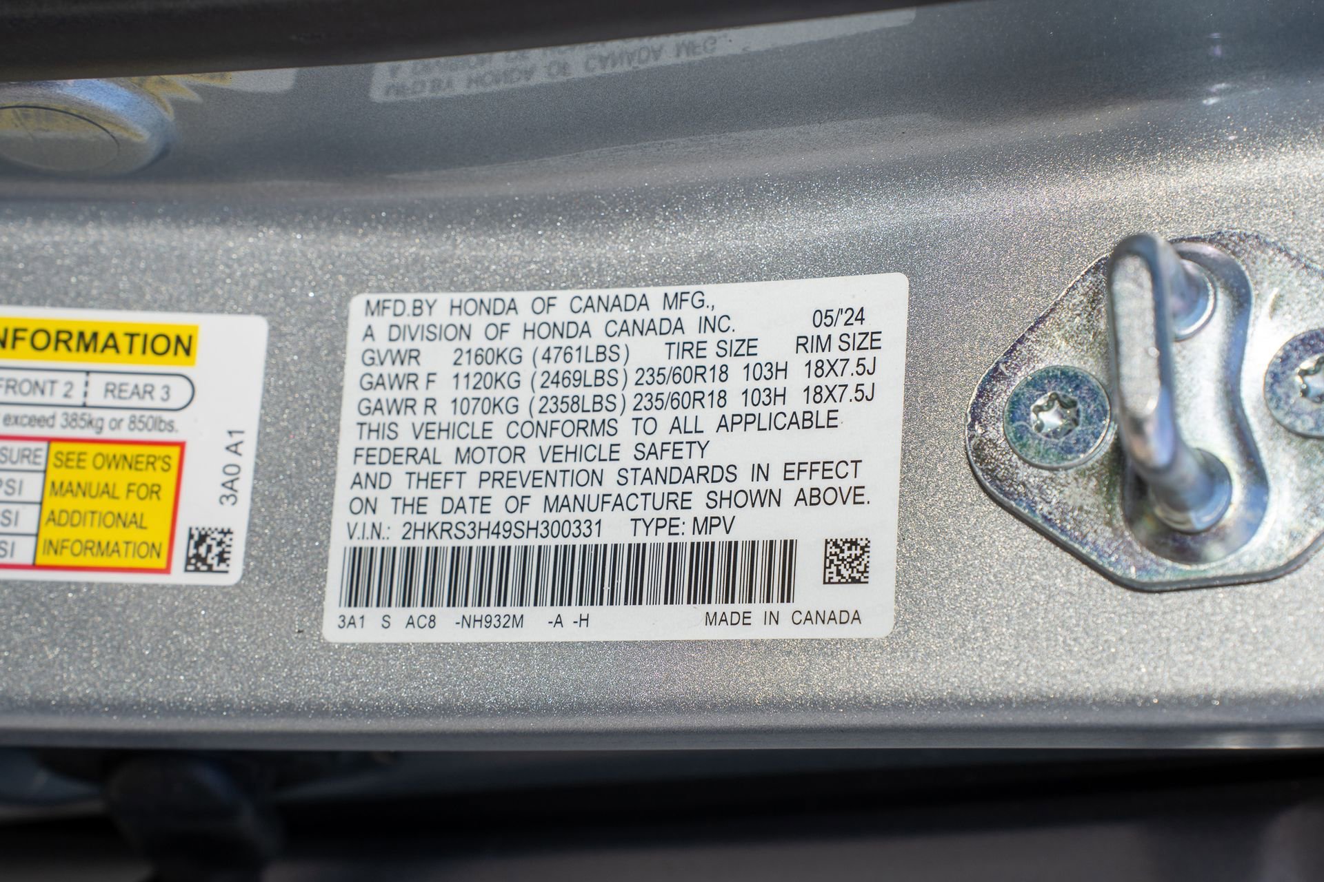 Certified 2025 Honda CR-V EX image 39