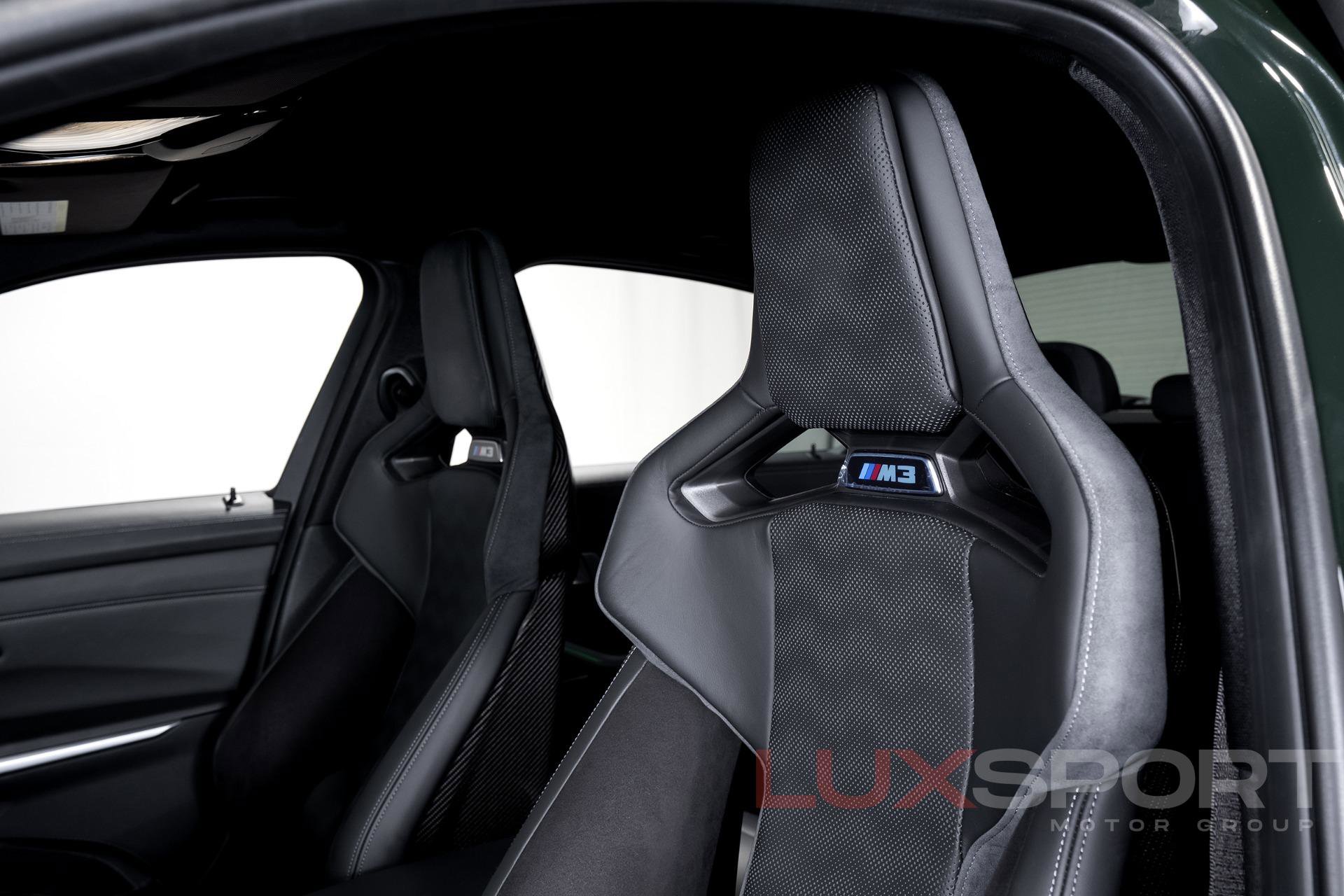 Used 2023 BMW M3 w/ M Carbon Exterior Package RWD image 24