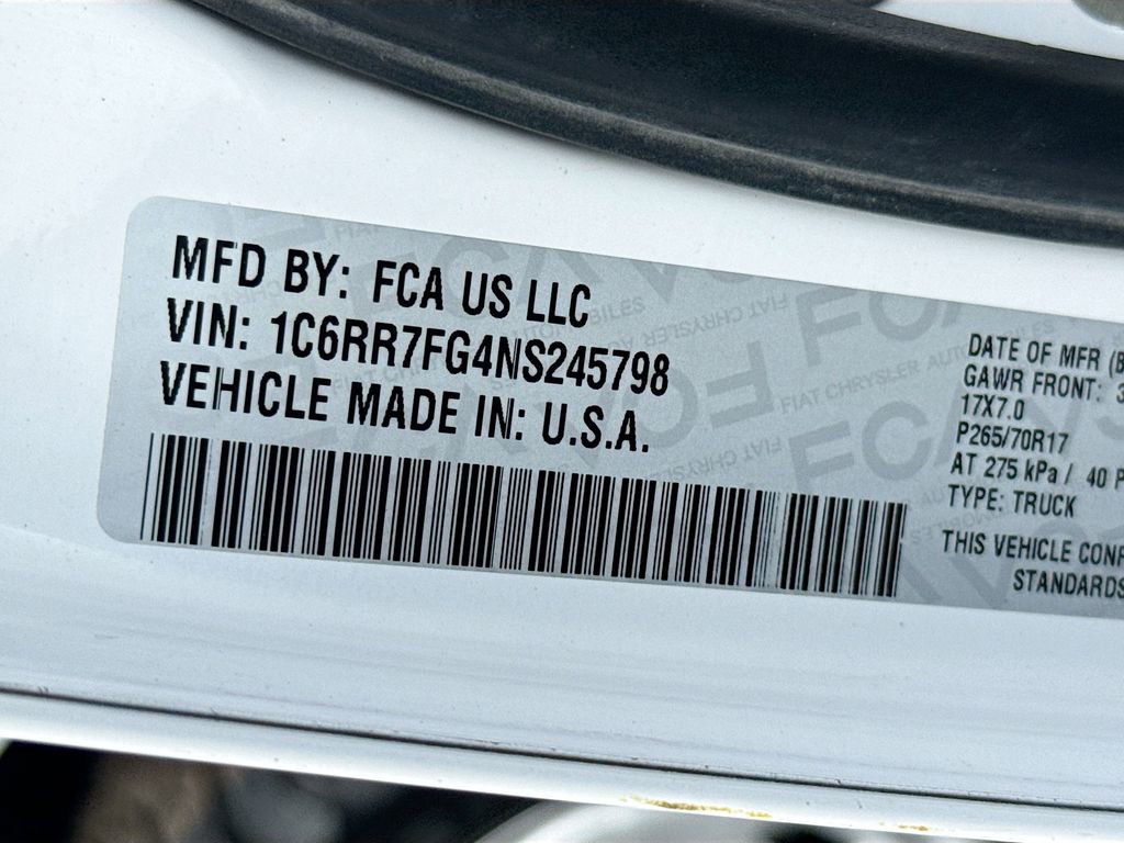 Used 2022 RAM 1500 Tradesman w/ Trailer Tow Group AWD/4WD image 32