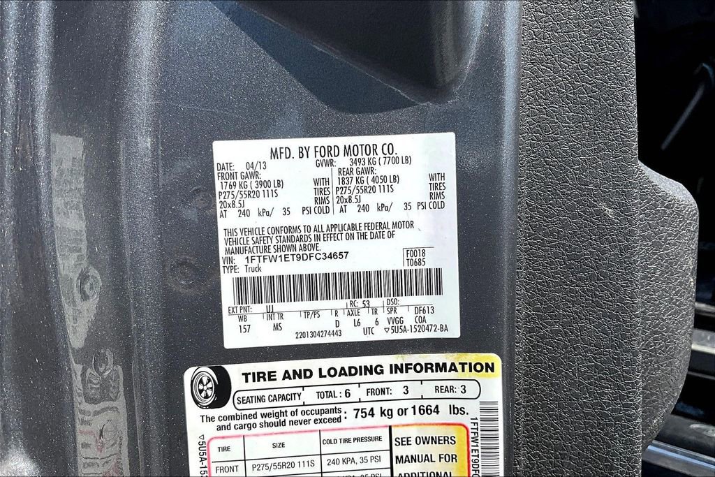 Used 2013 Ford F150 XLT w/ Luxury Equipment Group AWD/4WD image 19