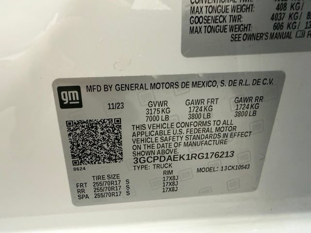Certified 2024 Chevrolet Silverado 1500 W/T w/ WT Value Package AWD/4WD image 21