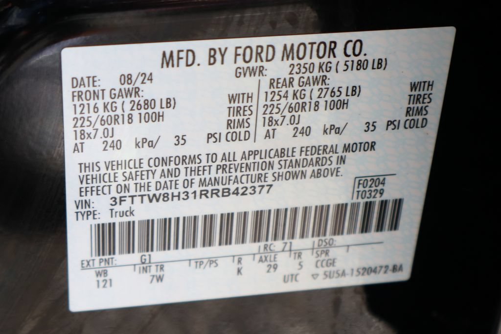 Used 2024 Ford Maverick XLT w/ XLT Luxury Package FWD image 50