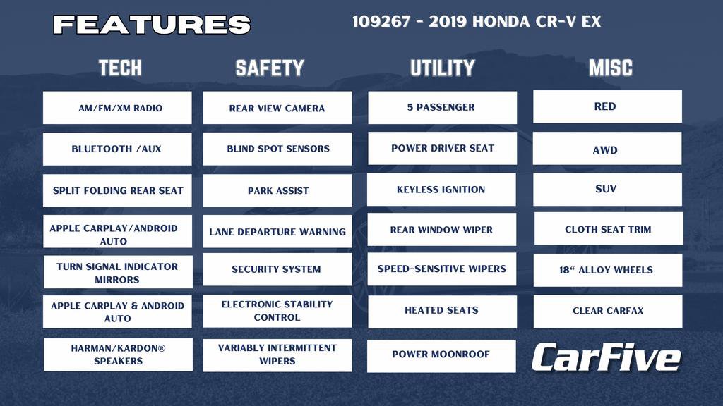 Used 2019 Honda CR-V EX image 35