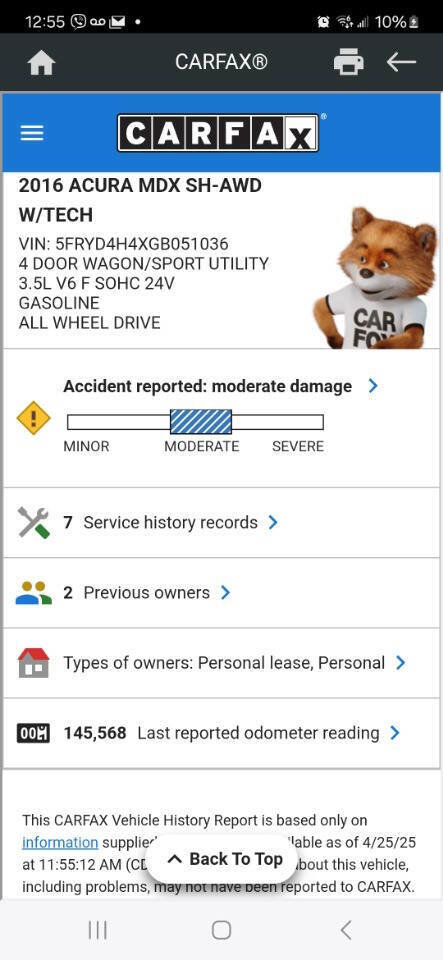 Used 2016 Acura MDX SH-AWD w/ Technology Package image 51