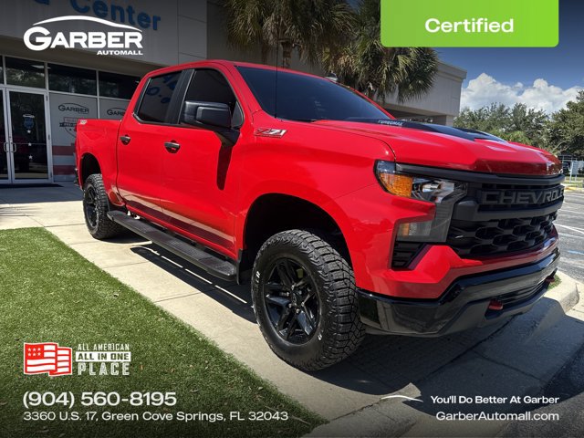 Used 2025 Chevrolet Silverado 1500 Custom Trail Boss AWD/4WD image 1