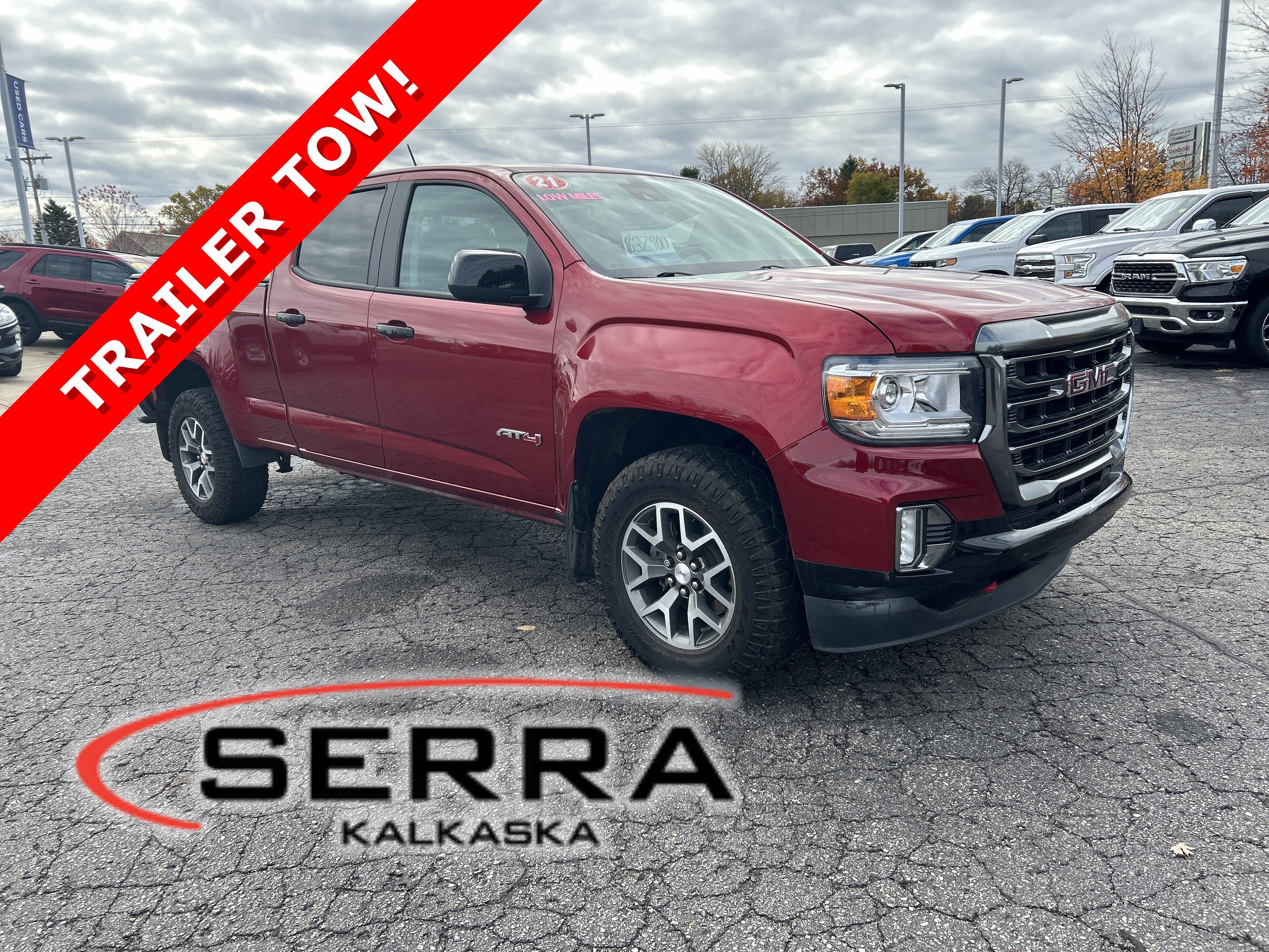 Used 2021 GMC Canyon AT4 w/ Driver Alert Package image 1
