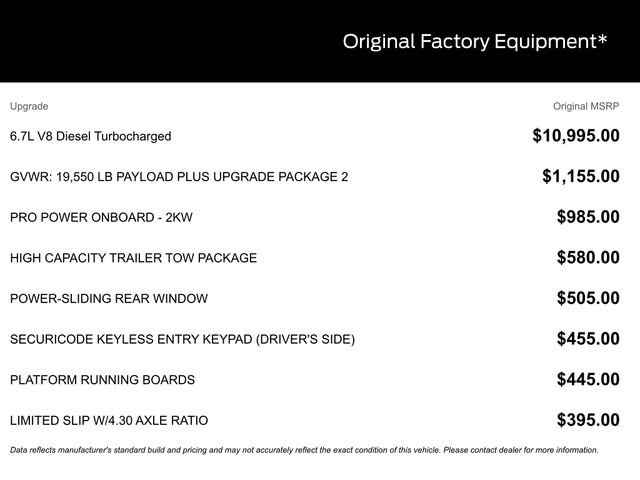 New 2026 Ford F550 4x4 Crew Cab image 19