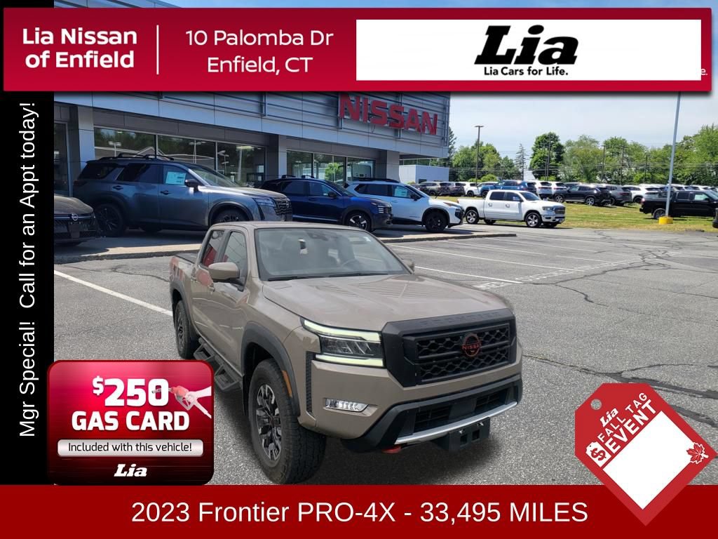 Certified 2023 Nissan Frontier PRO-4X w/ Pro Convenience Package