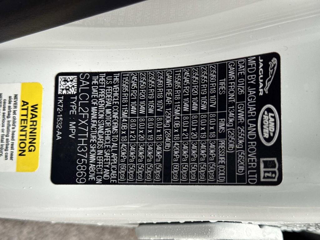 New 2026 Land Rover Discovery Sport Landmark image 29