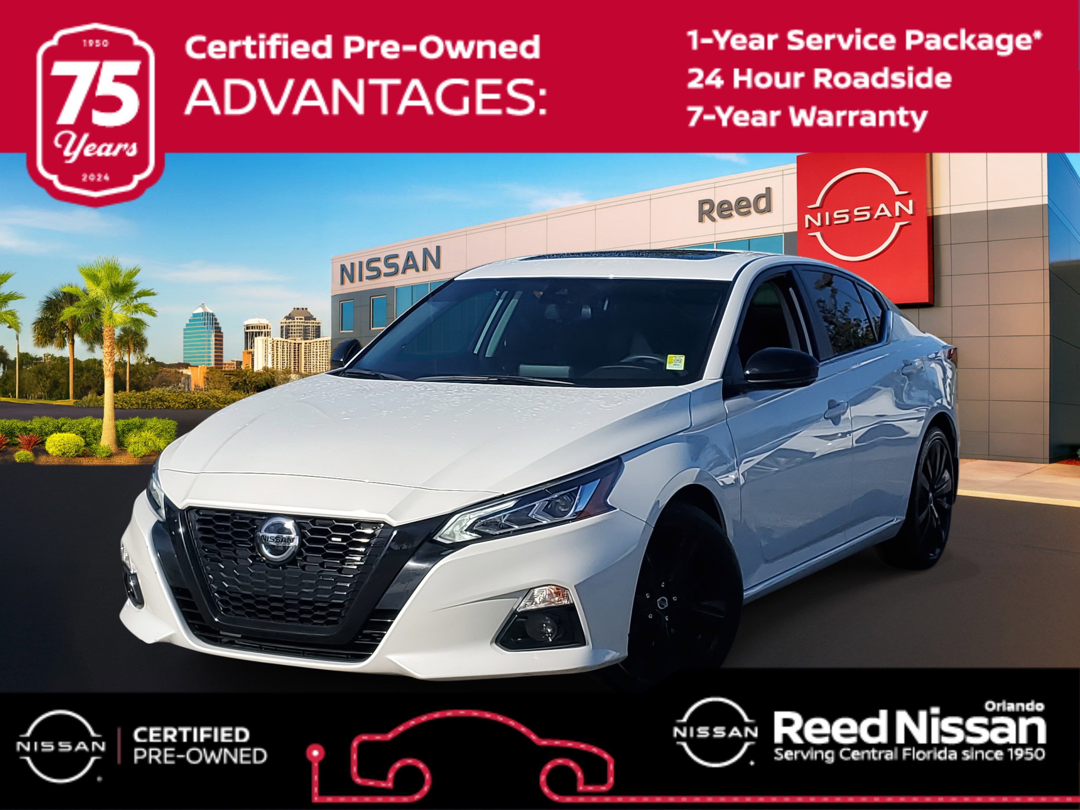 Certified 2022 Nissan Altima 2.5 SR w/ Midnight Edition Package