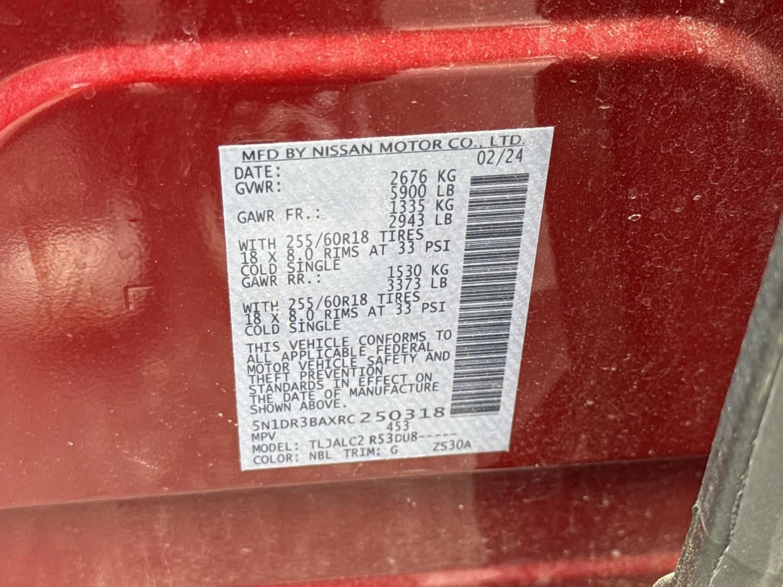 Used 2024 Nissan Pathfinder SV FWD image 30