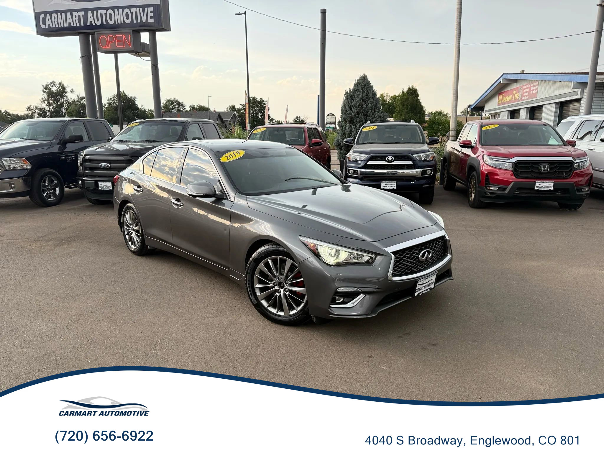Used 2019 INFINITI Q50 Luxe