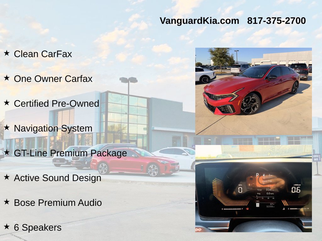 Certified 2025 Kia K5 GT-Line w/ GT-Line Premium Package AWD/4WD image 6