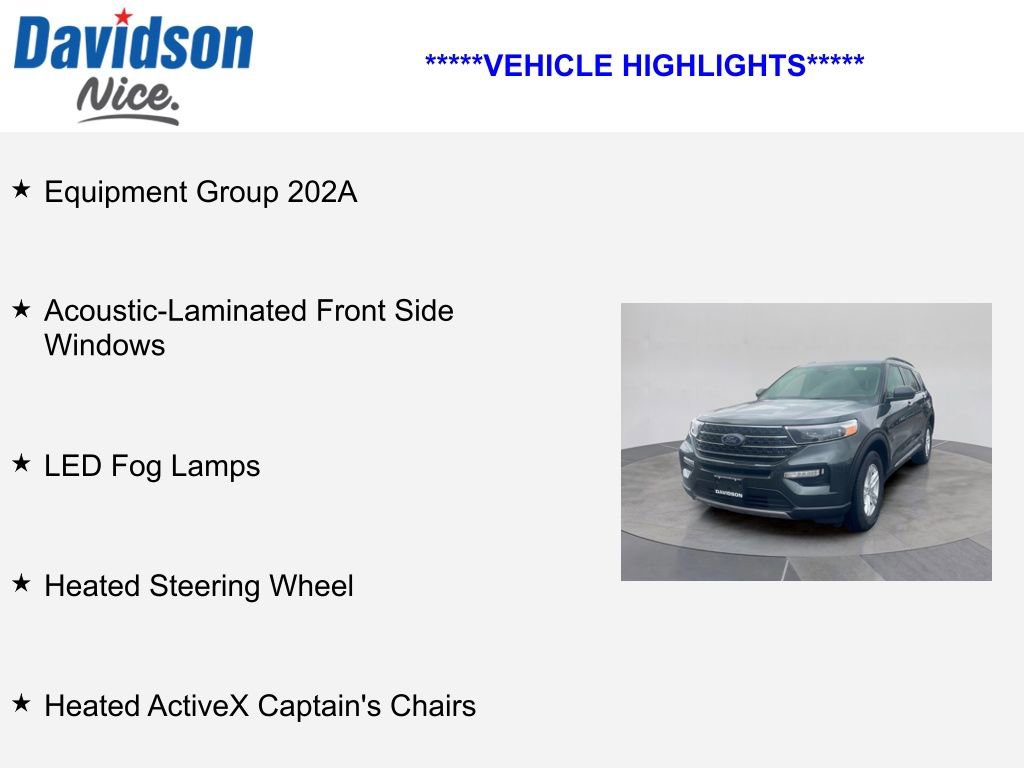 Used 2024 Ford Explorer XLT w/ Equipment Group 202A AWD/4WD image 4