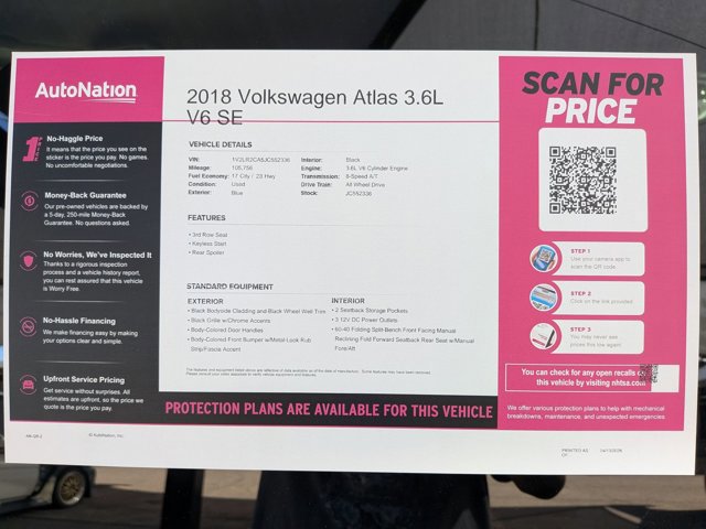 Used 2022 Volkswagen Atlas SEL R-Line AWD/4WD image 23