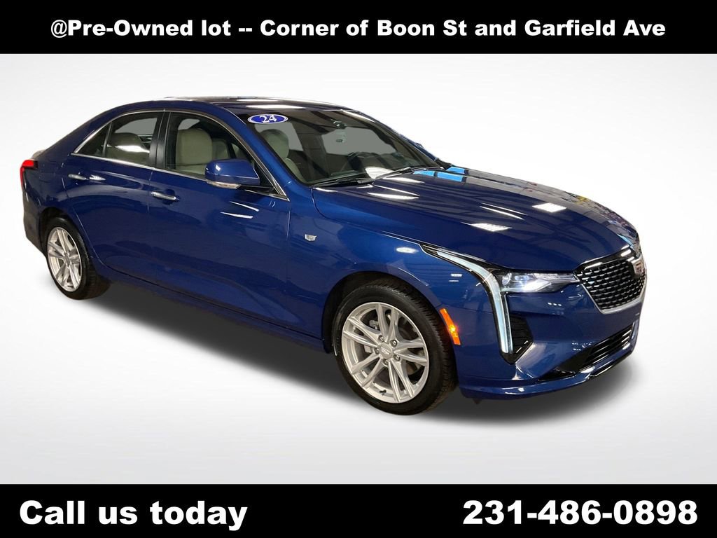 Certified 2024 Cadillac CT4 Luxury w/ Cold Weather Package AWD/4WD image 7