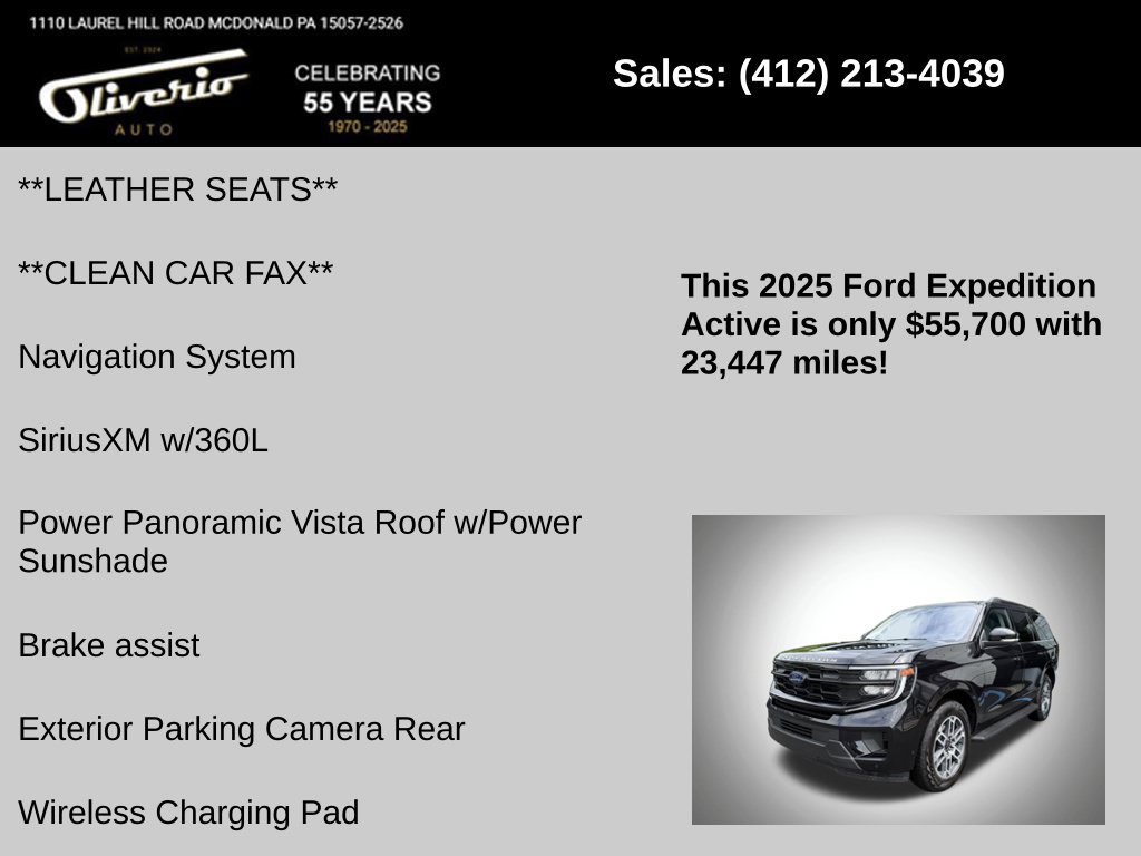 Used 2025 Ford Expedition Active AWD/4WD image 5