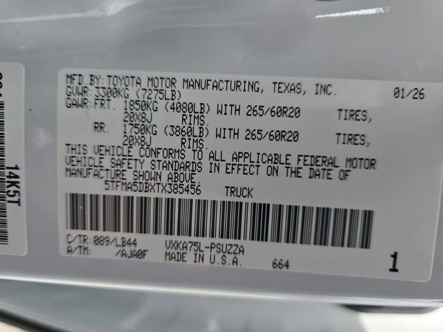 New 2026 Toyota Tundra 1794 Edition image 34