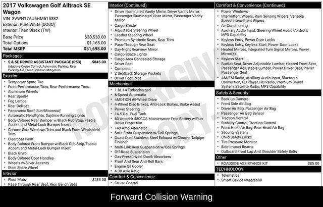 Used 2017 Volkswagen Golf Alltrack SE image 14