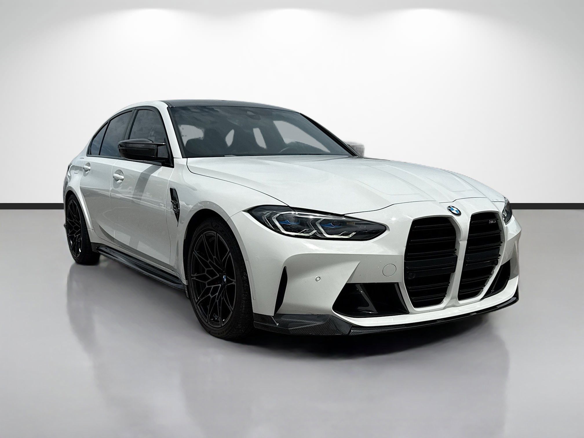 Used 2024 BMW M3 w/ M Carbon Exterior Package image 1