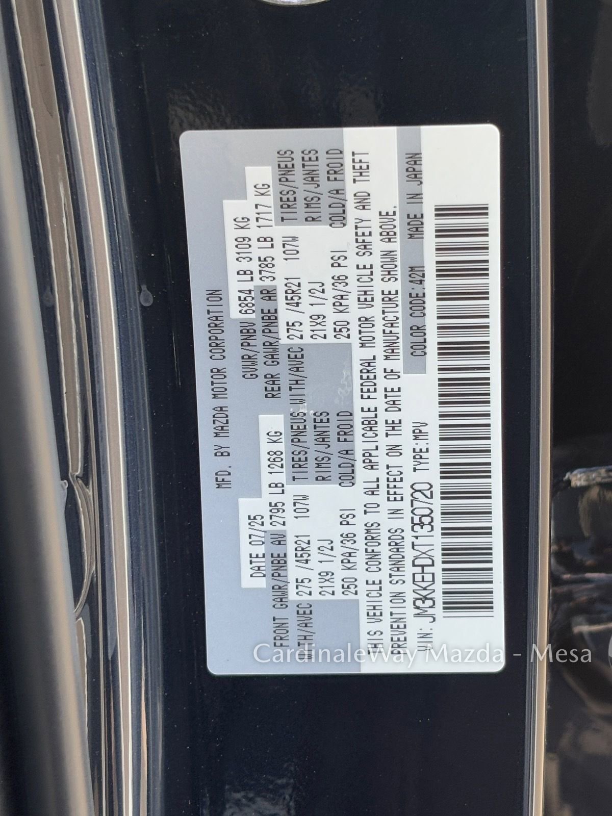 New 2026 MAZDA CX-90 3.3 Turbo w/ Premium Plus Pkg image 21