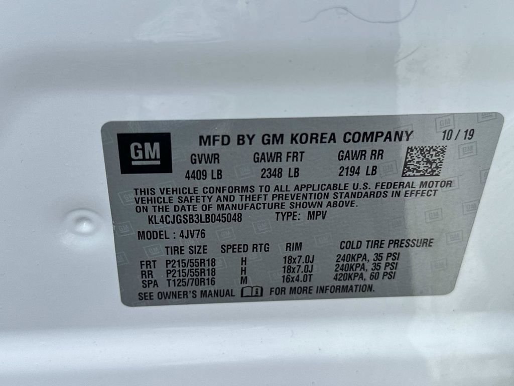Used 2020 Buick Encore Essence AWD/4WD image 34