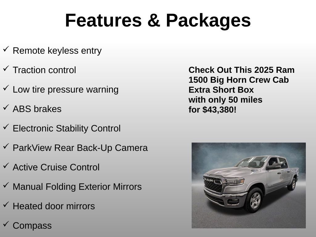 Used 2025 RAM 1500 Big Horn image 4