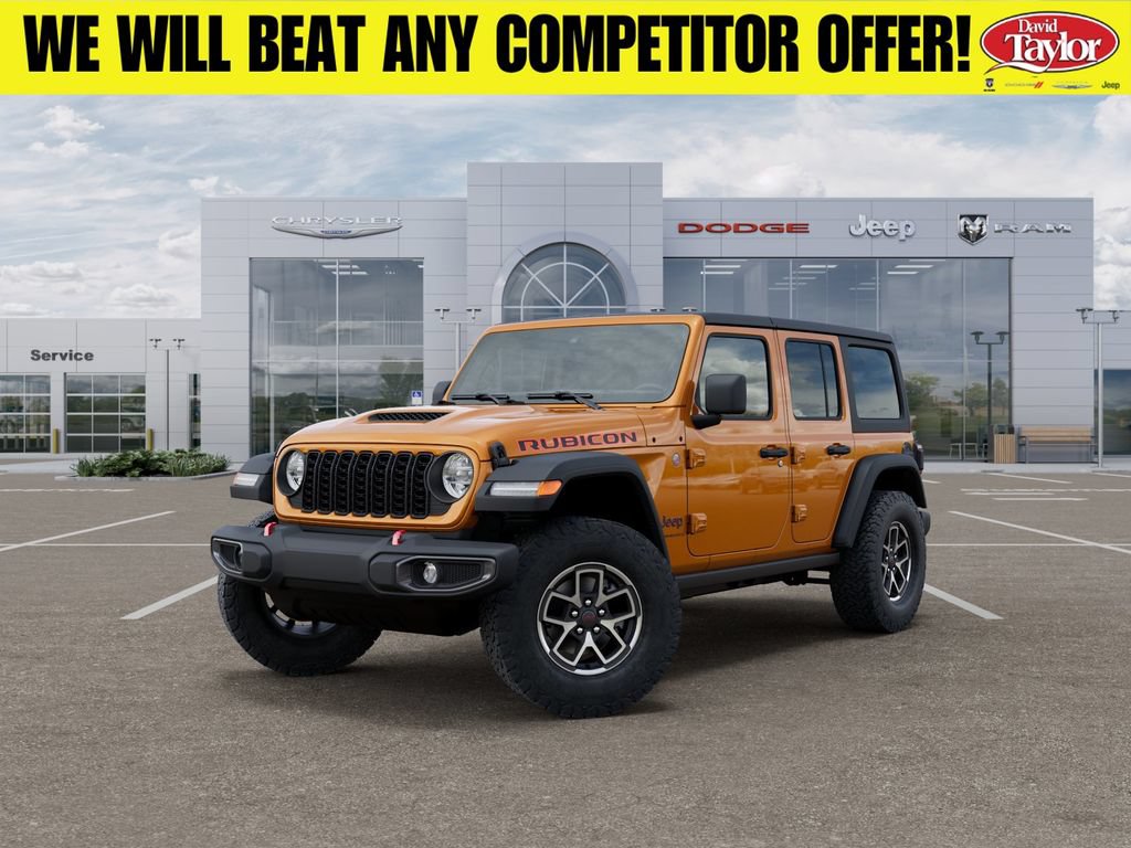 New 2026 Jeep Wrangler Unlimited Rubicon w/ Safety Group