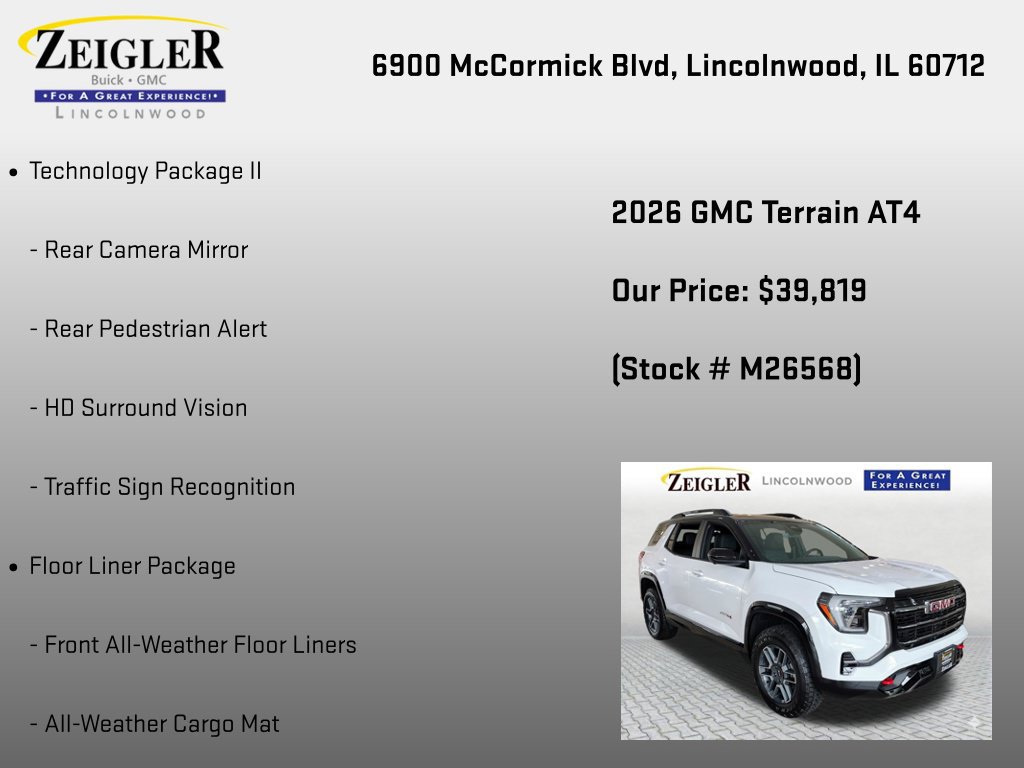 New 2026 GMC Terrain AT4 w/ Technology Package II AWD/4WD image 6