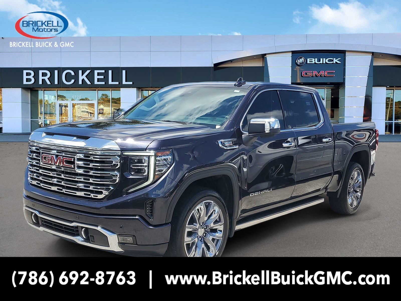 Used 2023 GMC Sierra 1500 Denali w/ Denali Reserve Package AWD/4WD 360° Tour