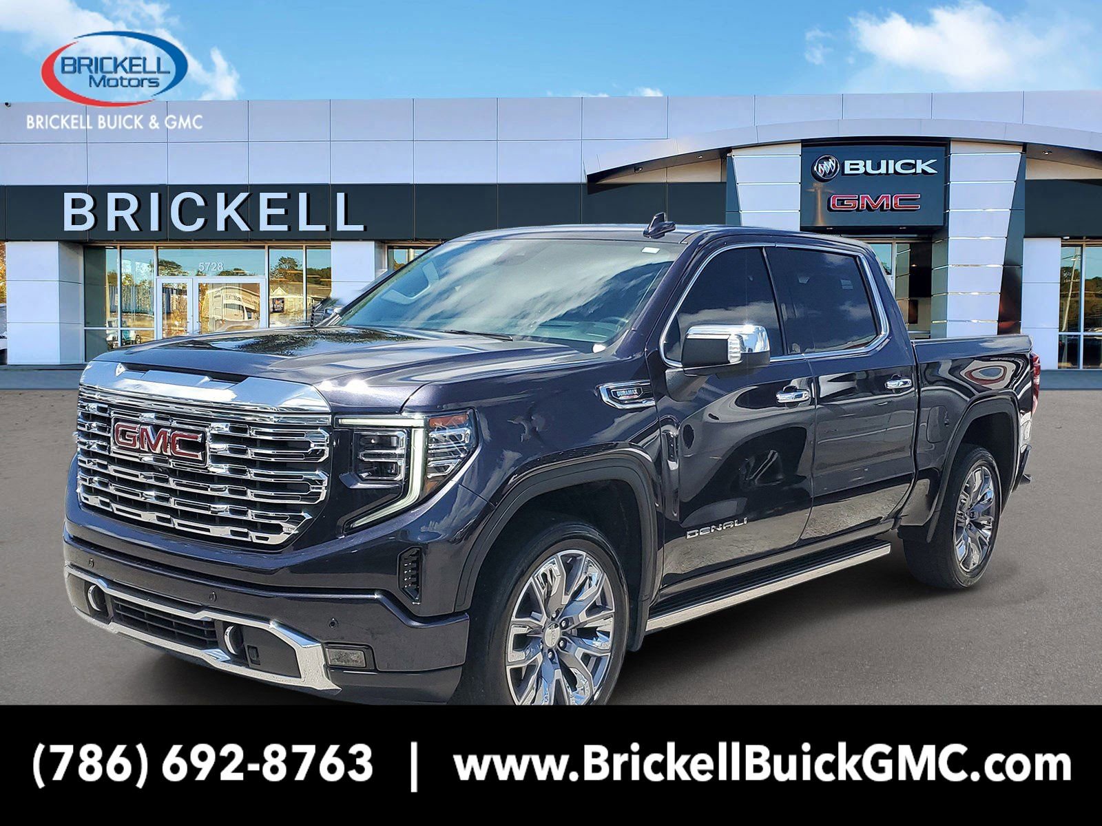 Used 2023 GMC Sierra 1500 Denali w/ Denali Reserve Package AWD/4WD image 1