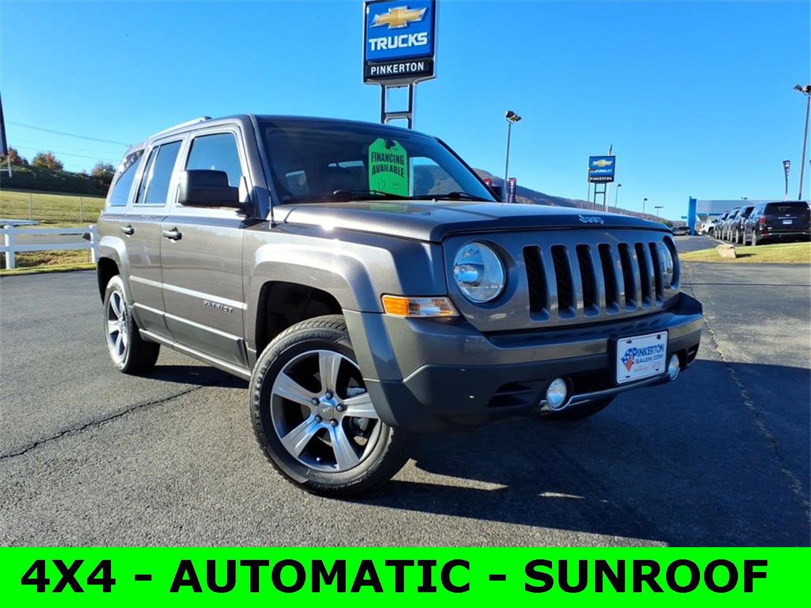 Used 2016 Jeep Patriot High Altitude