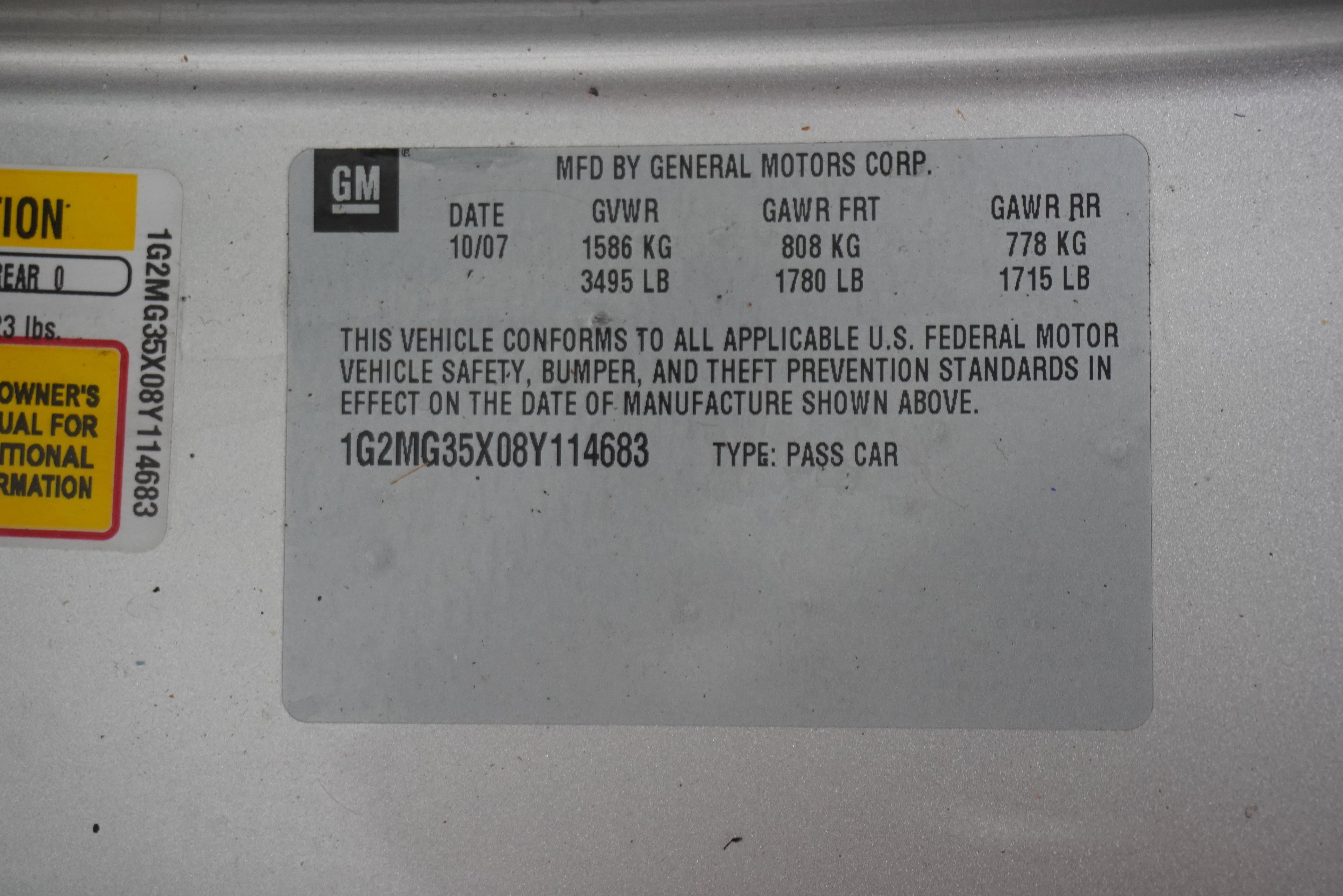 Used 2008 Pontiac Solstice GXP w/ Premium Package RWD image 25