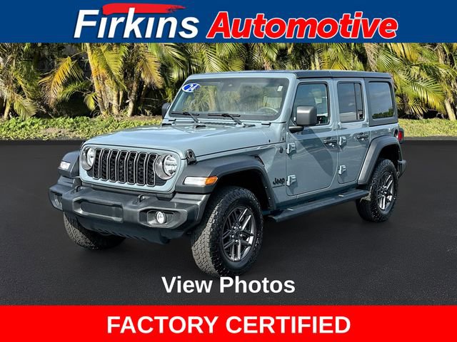 Used 2024 Jeep Wrangler Unlimited Sport AWD/4WD image 1