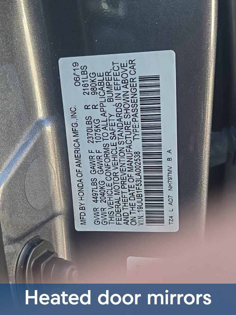 Used 2020 Acura TLX w/ Technology Package FWD image 12