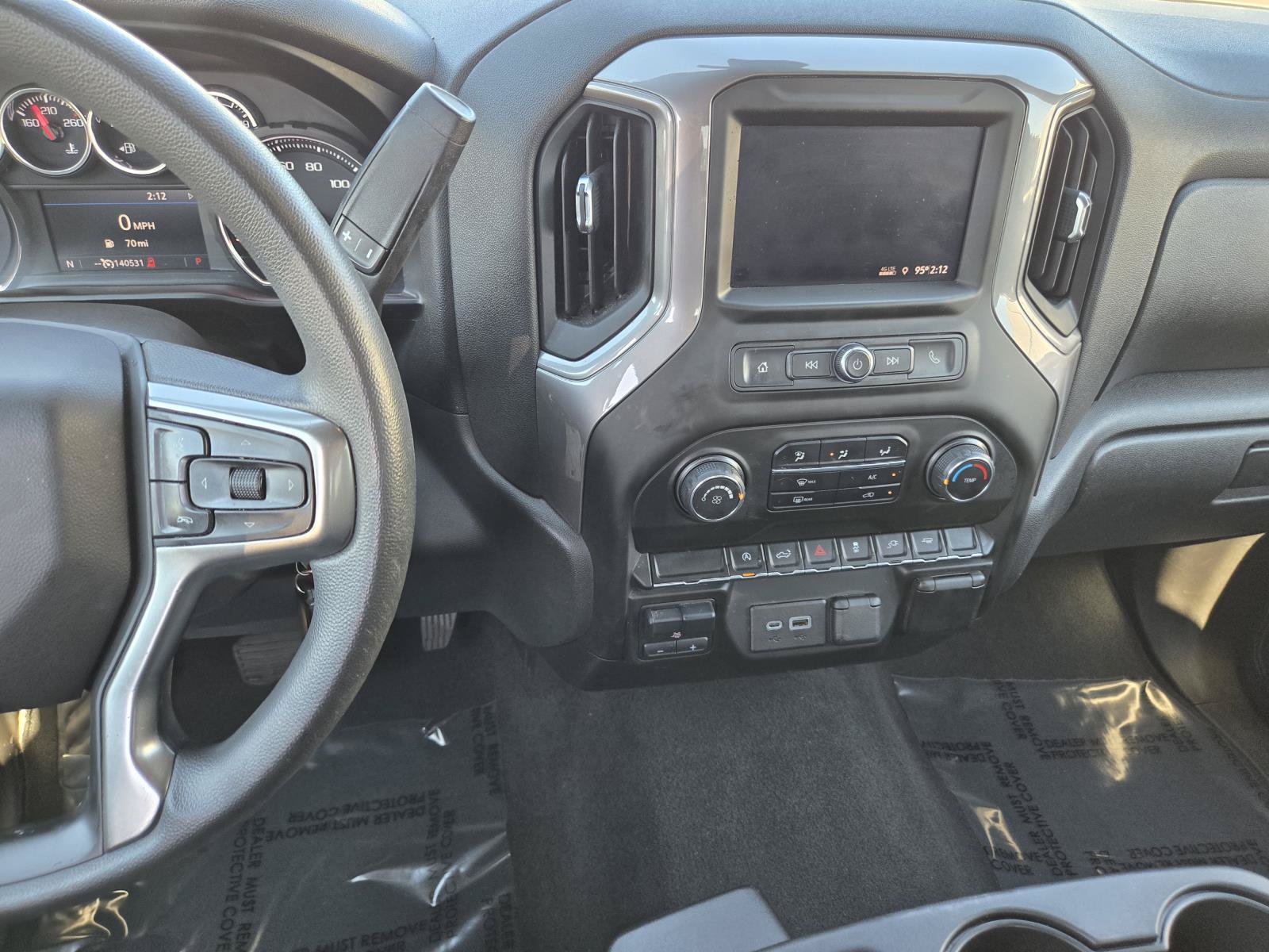 Used 2021 Chevrolet Silverado 1500 Custom w/ LPO, Dark Essentials Package RWD image 21