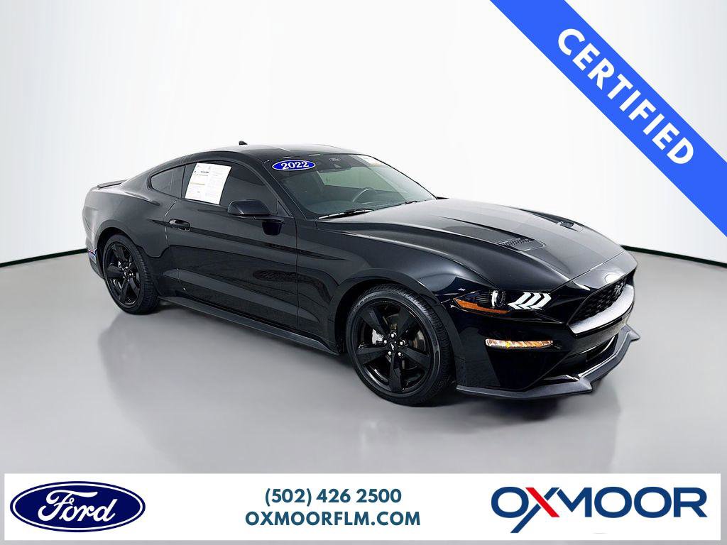 Certified 2022 Ford Mustang Coupe w/ Equipment Group 101A image 1