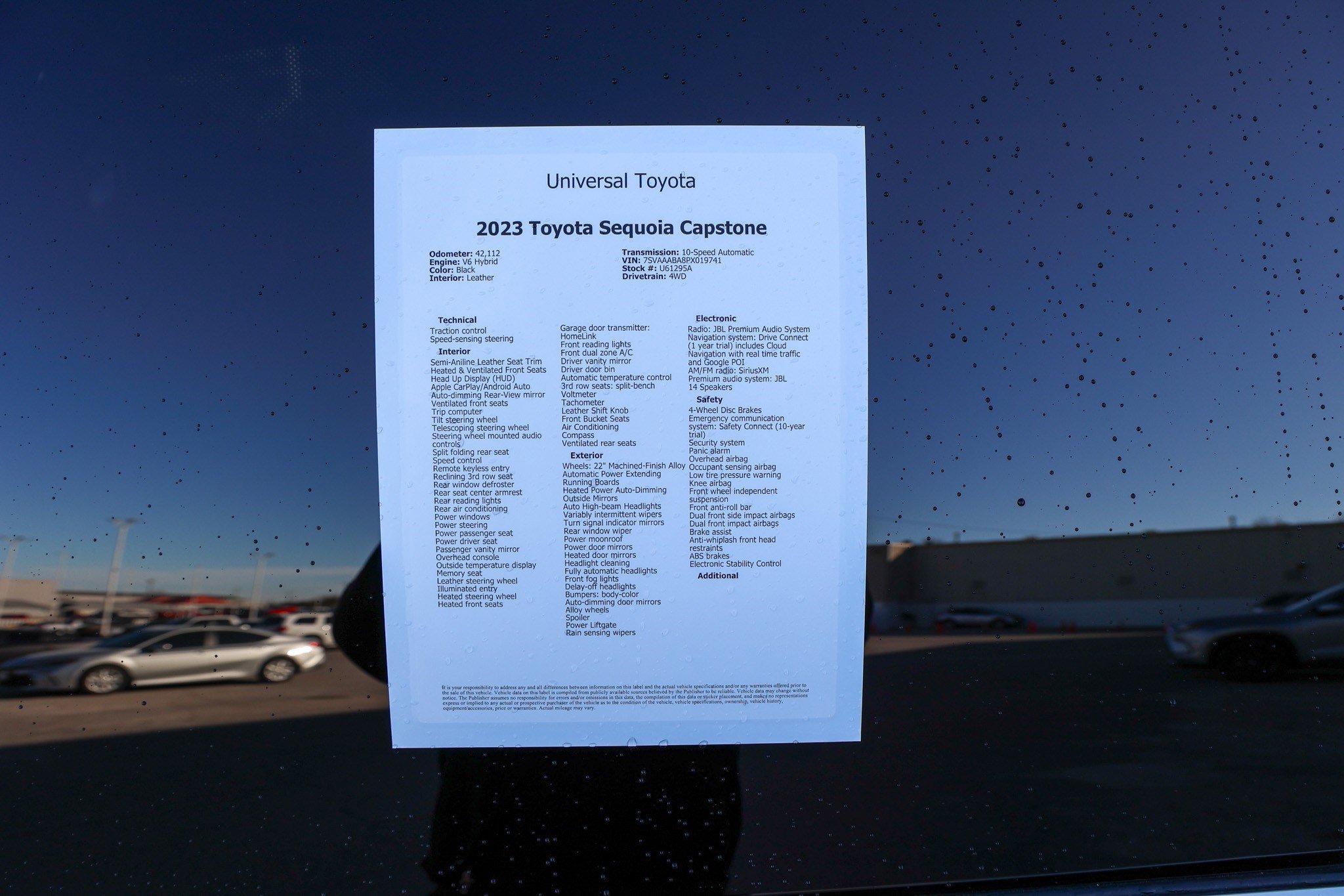 Used 2023 Toyota Sequoia Capstone image 53