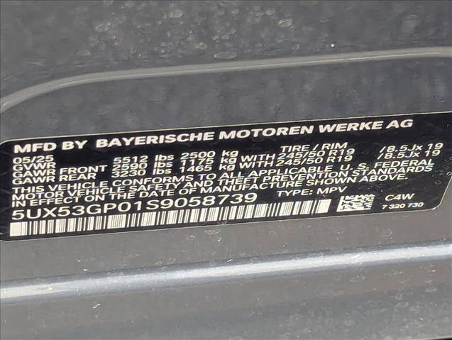 Used 2025 BMW X3 xDrive30i w/ Convenience Package AWD/4WD image 24
