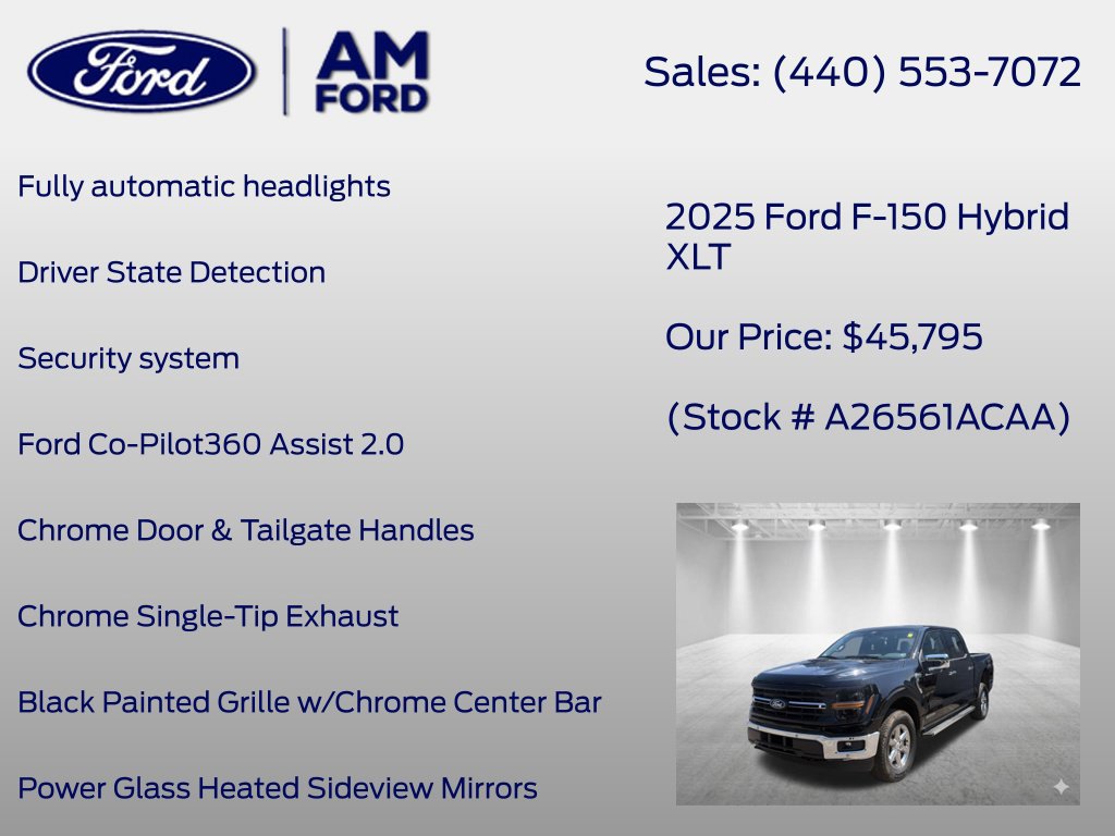 Used 2025 Ford F150 XLT w/ Equipment Group 302A MID AWD/4WD image 33