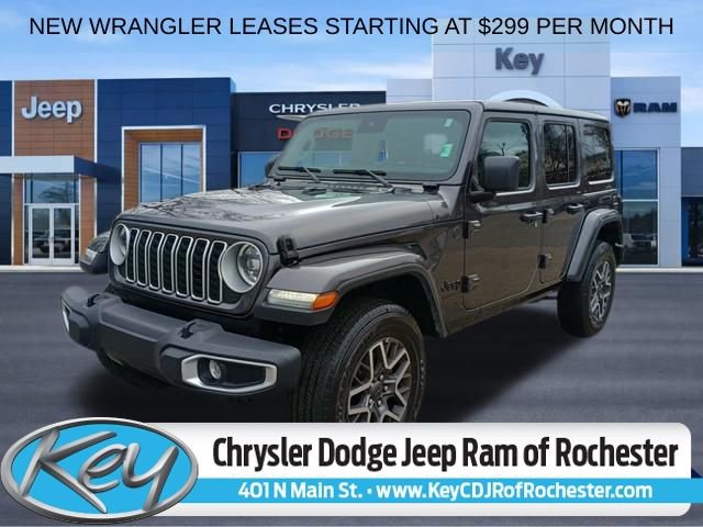 Used 2025 Jeep Wrangler Unlimited Sahara AWD/4WD image 1
