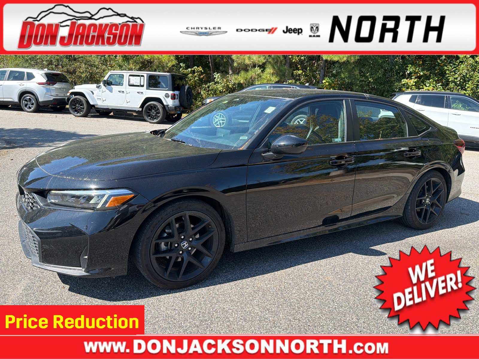 Used 2025 Honda Civic Sport image 1