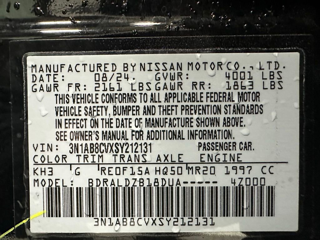 Used 2025 Nissan Sentra SV image 11