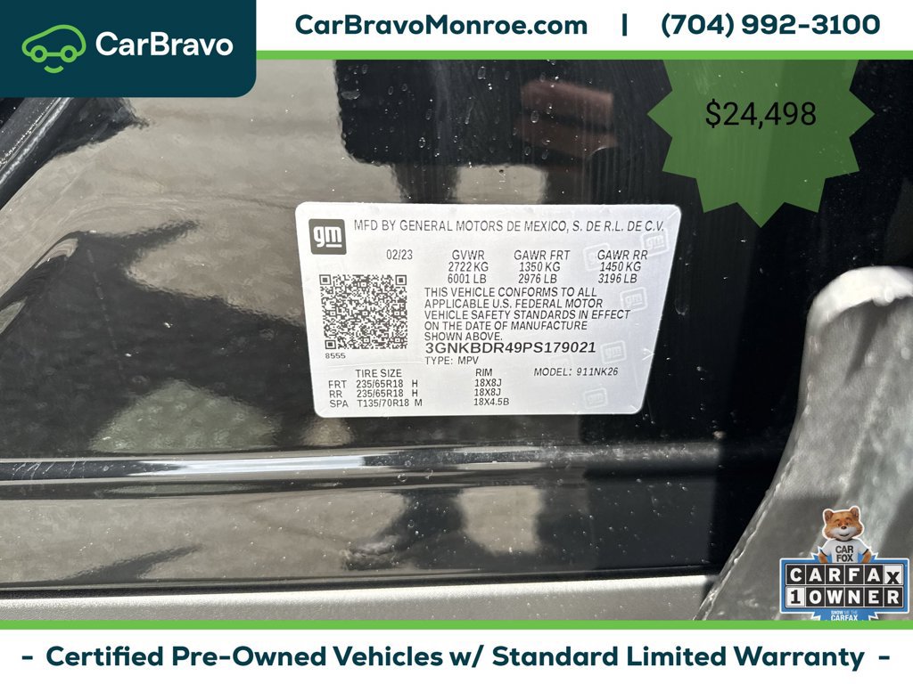 Certified 2023 Chevrolet Blazer LT FWD image 35