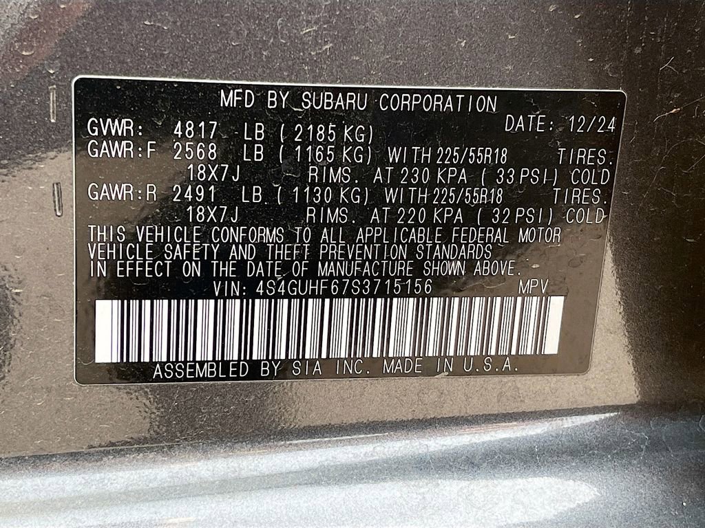Used 2025 Subaru Crosstrek 2.5i Sport w/ Crosstrek Mirror Package AWD/4WD image 31