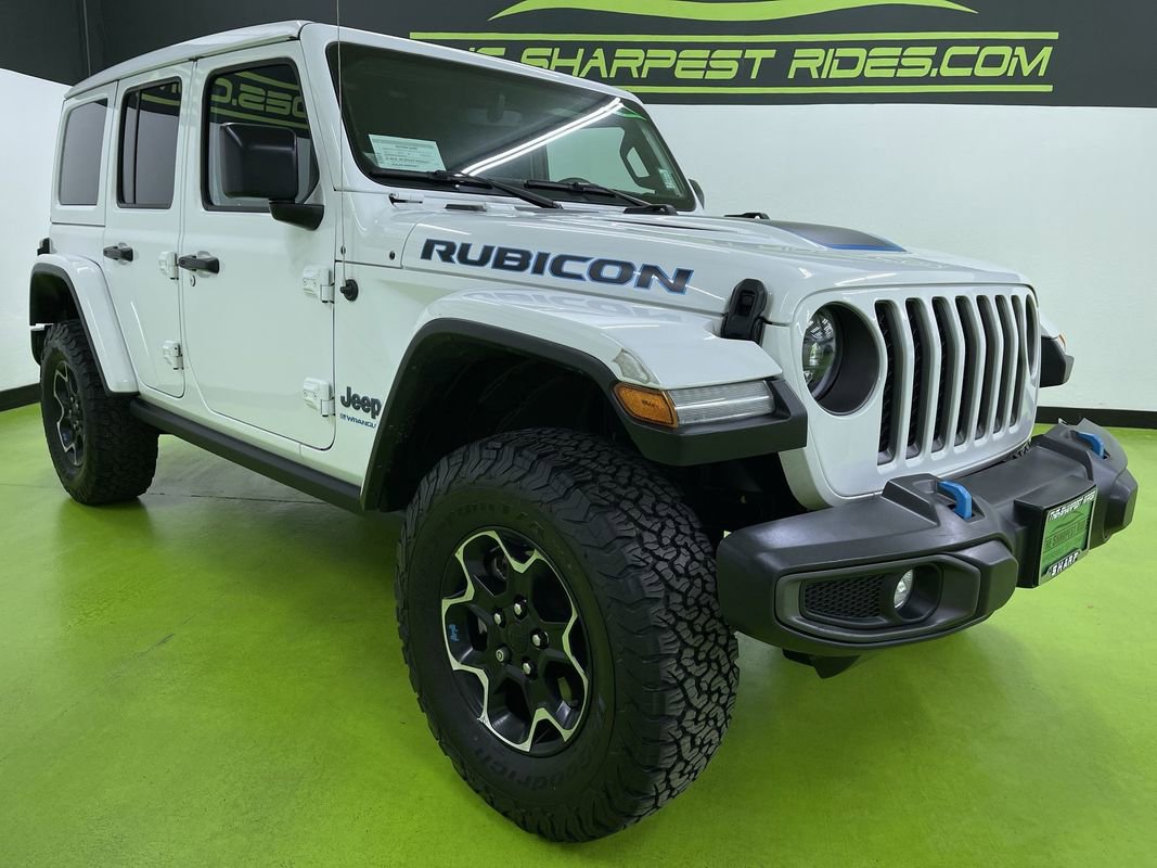 Used 2023 Jeep Wrangler Unlimited Rubicon 4xe w/ Cold Weather Group image 2